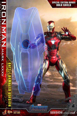 Avengers Endgame Movie Masterpiece Diecast 1/6 Iron Man Mark LXXXV (Battle Damaged Version) Special Edition 32 cm HOT TOYS - Smalltinytoystore