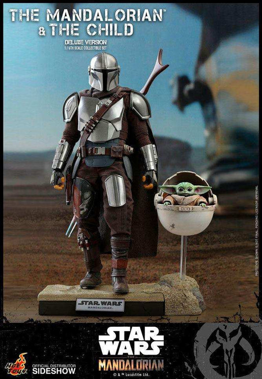 Star Wars The Mandalorian Doppelpack 1/6 The Mandalorian & The Child Deluxe 30 cm - Smalltinytoystore