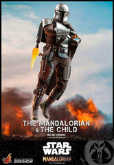 Star Wars The Mandalorian Doppelpack 1/6 The Mandalorian & The Child Deluxe 30 cm - Smalltinytoystore