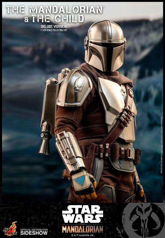 Star Wars The Mandalorian Doppelpack 1/6 The Mandalorian & The Child Deluxe 30 cm - Smalltinytoystore