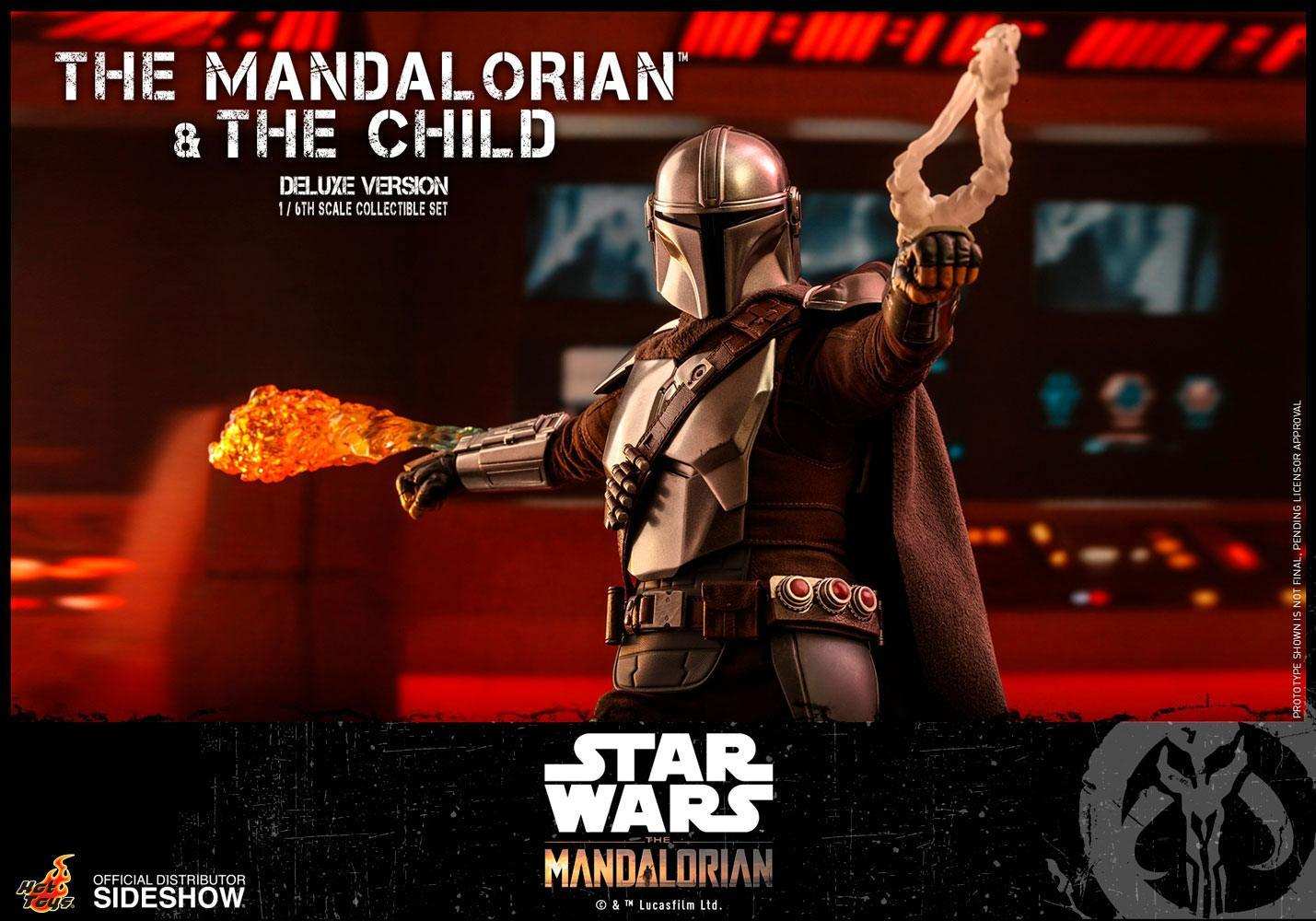 Star Wars The Mandalorian Doppelpack 1/6 The Mandalorian & The Child Deluxe 30 cm - Smalltinytoystore