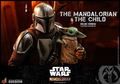 Star Wars The Mandalorian Doppelpack 1/6 The Mandalorian & The Child Deluxe 30 cm - Smalltinytoystore