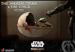 Star Wars The Mandalorian Doppelpack 1/6 The Mandalorian & The Child Deluxe 30 cm - Smalltinytoystore