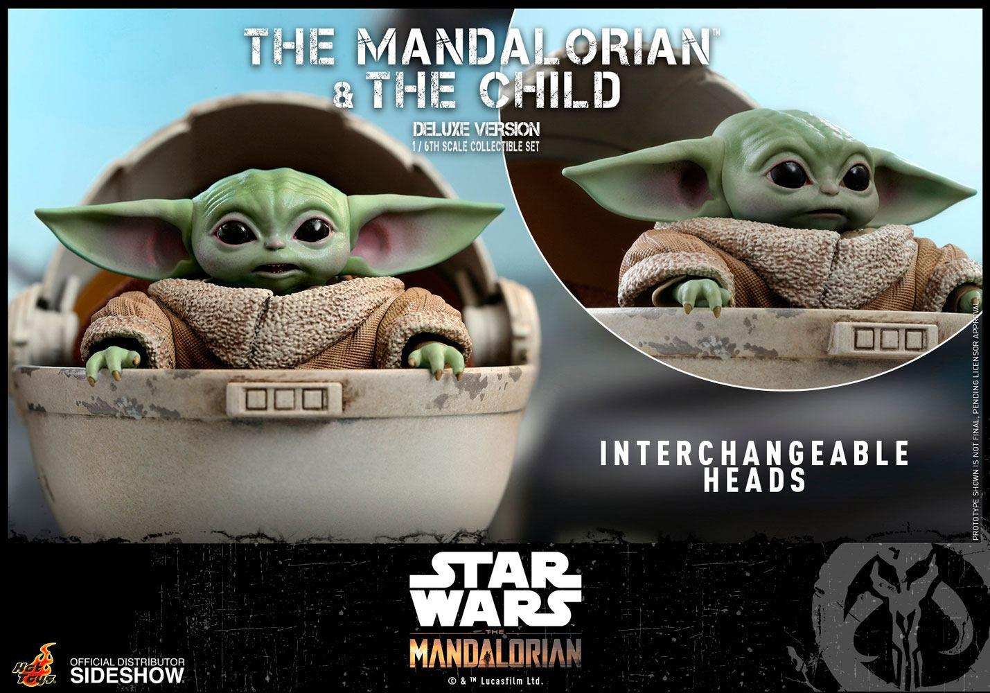 Star Wars The Mandalorian Doppelpack 1/6 The Mandalorian & The Child Deluxe 30 cm - Smalltinytoystore