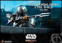 Star Wars The Mandalorian Doppelpack 1/6 The Mandalorian & The Child Deluxe 30 cm - Smalltinytoystore