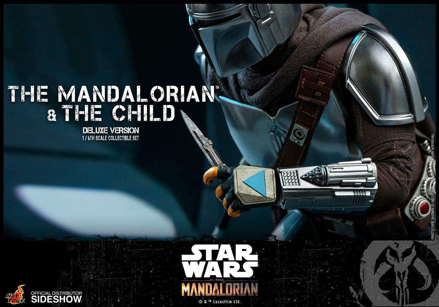 Star Wars The Mandalorian Doppelpack 1/6 The Mandalorian & The Child Deluxe 30 cm - Smalltinytoystore