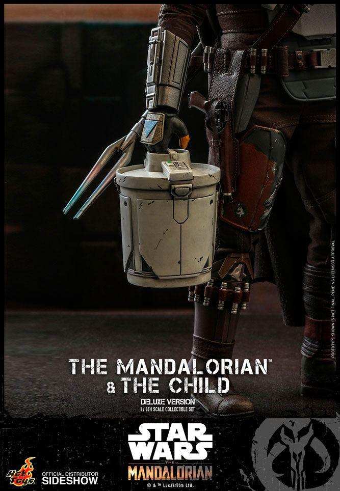 Star Wars The Mandalorian Doppelpack 1/6 The Mandalorian & The Child Deluxe 30 cm - Smalltinytoystore