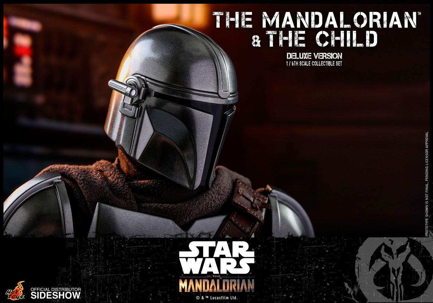 Star Wars The Mandalorian Doppelpack 1/6 The Mandalorian & The Child Deluxe 30 cm - Smalltinytoystore