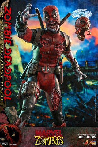 Marvel Zombies Comic Masterpiece 1/6 Zombie Deadpool HOT TOYS