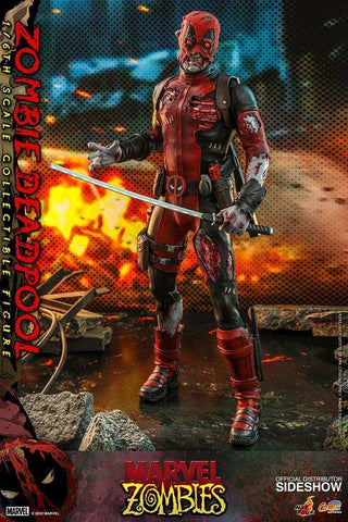 Marvel Zombies Comic Masterpiece 1/6 Zombie Deadpool HOT TOYS