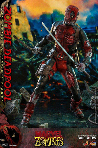 Marvel Zombies Comic Masterpiece 1/6 Zombie Deadpool HOT TOYS