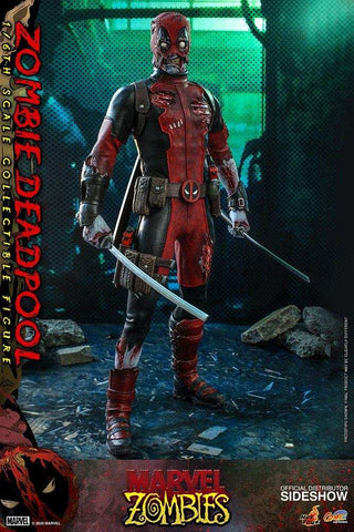 Marvel Zombies Comic Masterpiece 1/6 Zombie Deadpool HOT TOYS