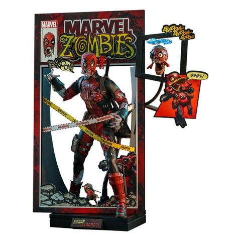 Marvel Zombies Comic Masterpiece 1/6 Zombie Deadpool HOT TOYS