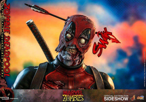 Marvel Zombies Comic Masterpiece 1/6 Zombie Deadpool HOT TOYS