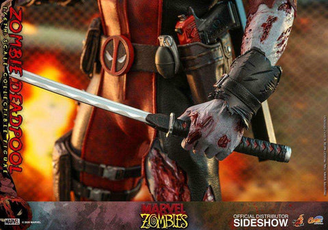 Marvel Zombies Comic Masterpiece 1/6 Zombie Deadpool HOT TOYS