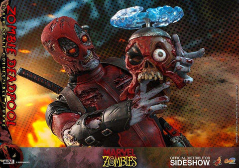 Marvel Zombies Comic Masterpiece 1/6 Zombie Deadpool HOT TOYS