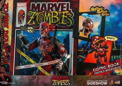 Marvel Zombies Comic Masterpiece 1/6 Zombie Deadpool HOT TOYS