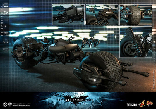 Batman The Dark Knight Rises Movie Masterpiece Fahrzeug 1/6 Bat-Pod 59 cm HOT TOYS