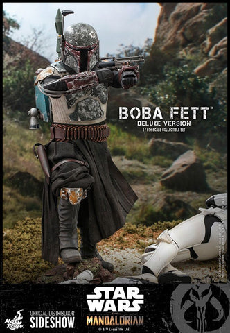 Star Wars The Mandalorian Actionfiguren Doppelpack 1/6 Boba Fett Deluxe HOT TOYS