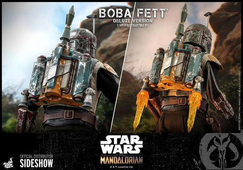 Star Wars The Mandalorian Actionfiguren Doppelpack 1/6 Boba Fett Deluxe HOT TOYS