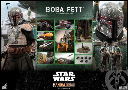 Star Wars The Mandalorian Actionfigur 1/6 Boba Fett 30 cm HOT TOYS