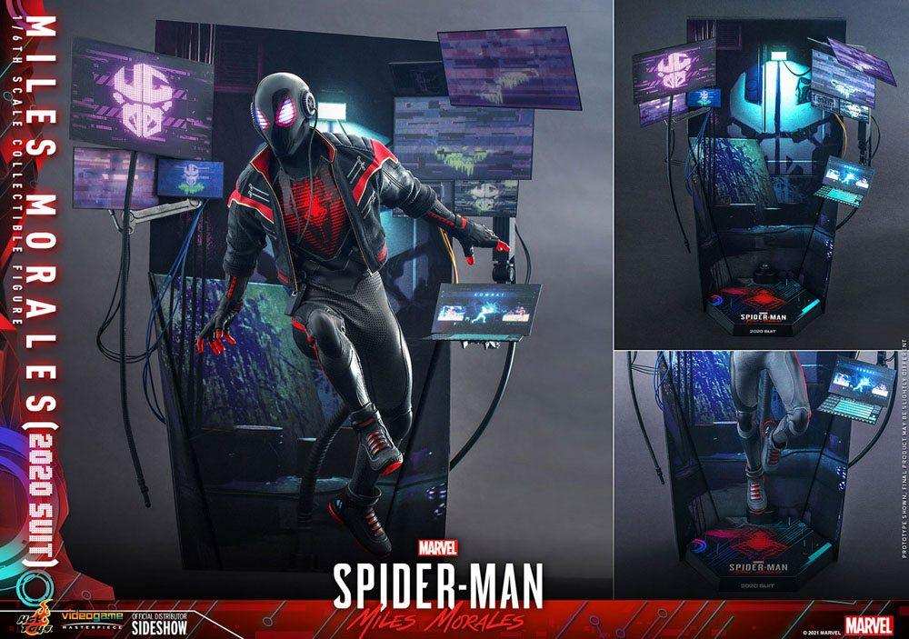 Marvel's Spider-Man Miles Morales Video Game Masterpiece 1/6 (2020 Suit) HOT TOYS - Smalltinytoystore