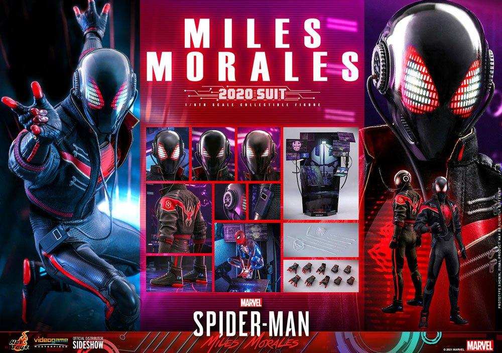 Marvel's Spider-Man Miles Morales Video Game Masterpiece 1/6 (2020 Suit) HOT TOYS - Smalltinytoystore