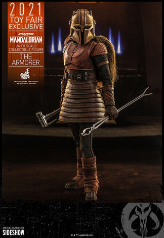 Star Wars The Mandalorian 1/6 The Armorer 2021 Toy Fair Exclusive HOT TOYS