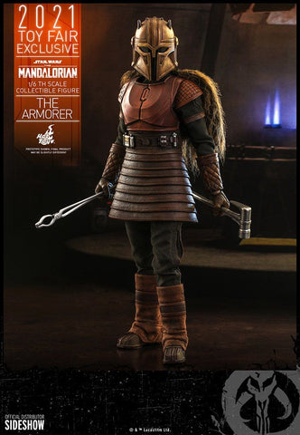 Star Wars The Mandalorian 1/6 The Armorer 2021 Toy Fair Exclusive HOT TOYS