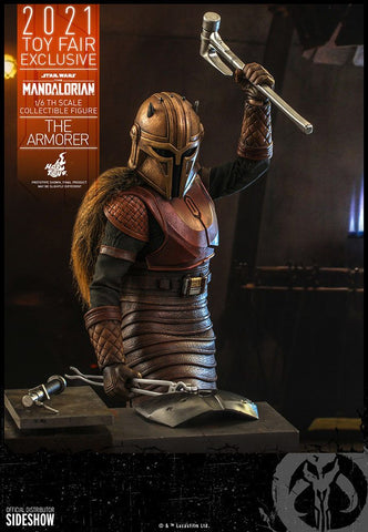 Star Wars The Mandalorian 1/6 The Armorer 2021 Toy Fair Exclusive HOT TOYS