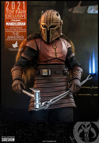 Star Wars The Mandalorian 1/6 The Armorer 2021 Toy Fair Exclusive HOT TOYS