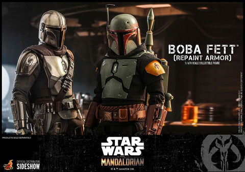 Star Wars The Mandalorian Actionfigur 1/6 Boba Fett (Repaint Armor) 30 cm HOT TOYS