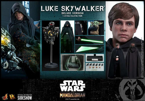 Star Wars The Mandalorian 1/6 Luke Skywalker (Deluxe Version) 30 cm HOT TOYS