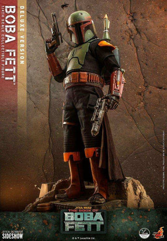 Star Wars The Book of Boba Fett 1/4 Boba Fett (Deluxe Version) 45 cm HOT TOYS - Smalltinytoystore