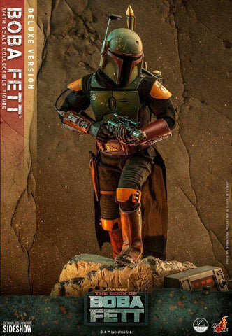 Star Wars The Book of Boba Fett 1/4 Boba Fett (Deluxe Version) 45 cm HOT TOYS - Smalltinytoystore