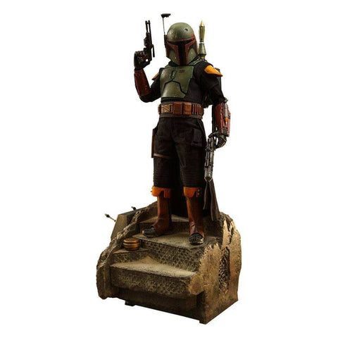 Star Wars The Book of Boba Fett 1/4 Boba Fett (Deluxe Version) 45 cm HOT TOYS - Smalltinytoystore