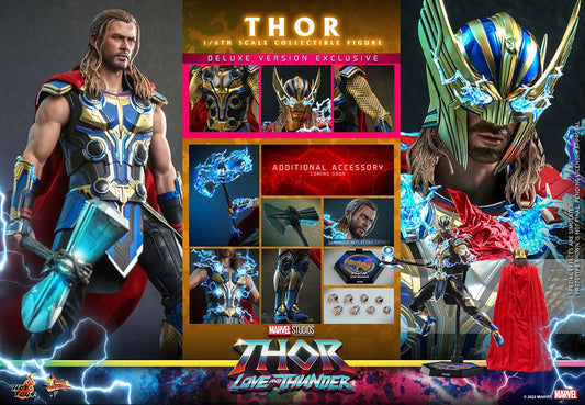 Thor Love and Thunder Masterpiece 1/6 Thor (Deluxe Version) 32 cm HOTTOYS