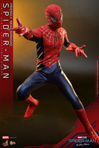 Spider-Man No Way Home Movie Masterpiece 1/6 Friendly  Neighborhood Spider-Man 30 cm HOT TOYS