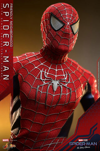 Spider-Man No Way Home Movie Masterpiece 1/6 Friendly  Neighborhood Spider-Man 30 cm HOT TOYS