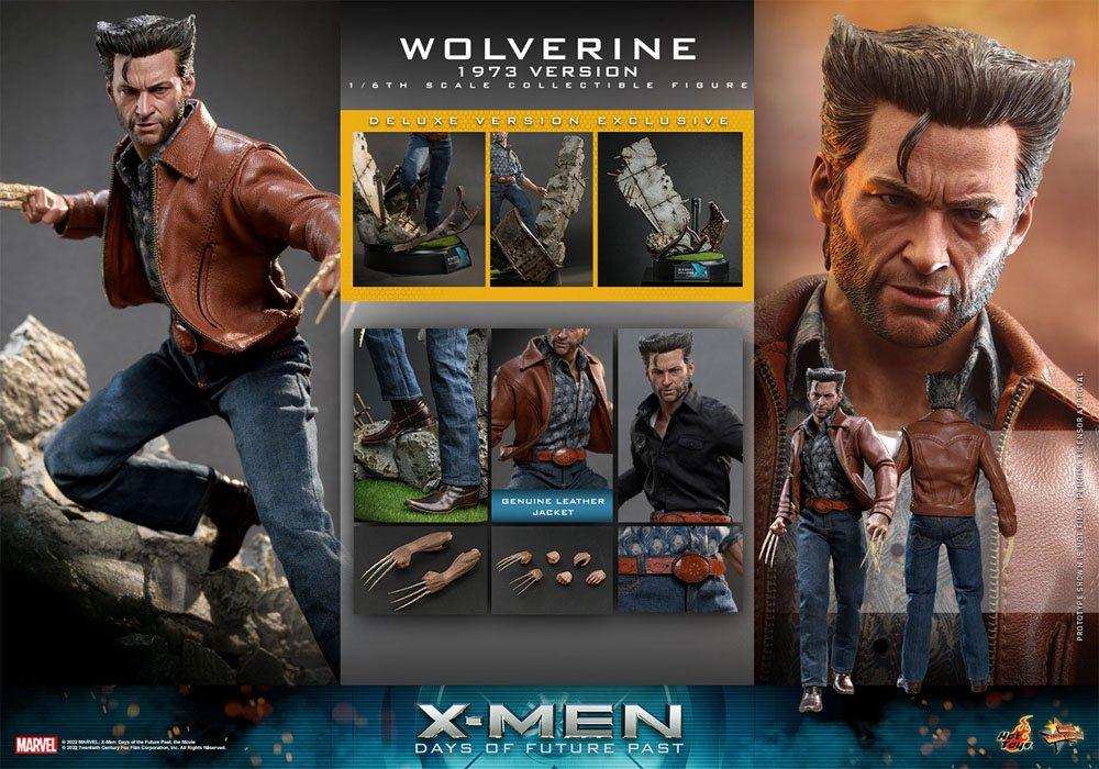 X-Men Zukunft ist Vergangenheit Movie Masterpiece 1/6 Wolverine (1973 Version) Deluxe Version 30 cm - Smalltinytoystore