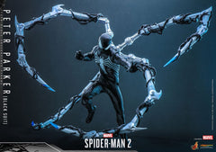 Spider-Man 2 Video Game Masterpiece Actionfigur 1/6 Peter Parker (Black Suit) 30 cm HOT TOYS