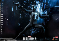 Spider-Man 2 Video Game Masterpiece Actionfigur 1/6 Peter Parker (Black Suit) 30 cm HOT TOYS