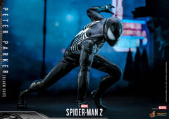 Spider-Man 2 Video Game Masterpiece Actionfigur 1/6 Peter Parker (Black Suit) 30 cm HOT TOYS