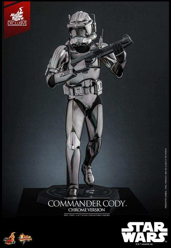 Star Wars Movie Masterpiece 1/6 Commander Cody (Chrome Version) Hot Toys Exclusive 30 cm HOT TOYS - Smalltinytoystore