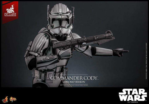 Star Wars Movie Masterpiece 1/6 Commander Cody (Chrome Version) Hot Toys Exclusive 30 cm HOT TOYS - Smalltinytoystore