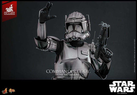 Star Wars Movie Masterpiece 1/6 Commander Cody (Chrome Version) Hot Toys Exclusive 30 cm HOT TOYS - Smalltinytoystore