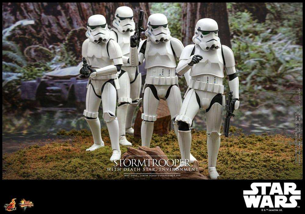 Star Wars Movie Masterpiece 1/6 Stormtrooper with Death Star Environment 30 cm HOT TOYS - Smalltinytoystore