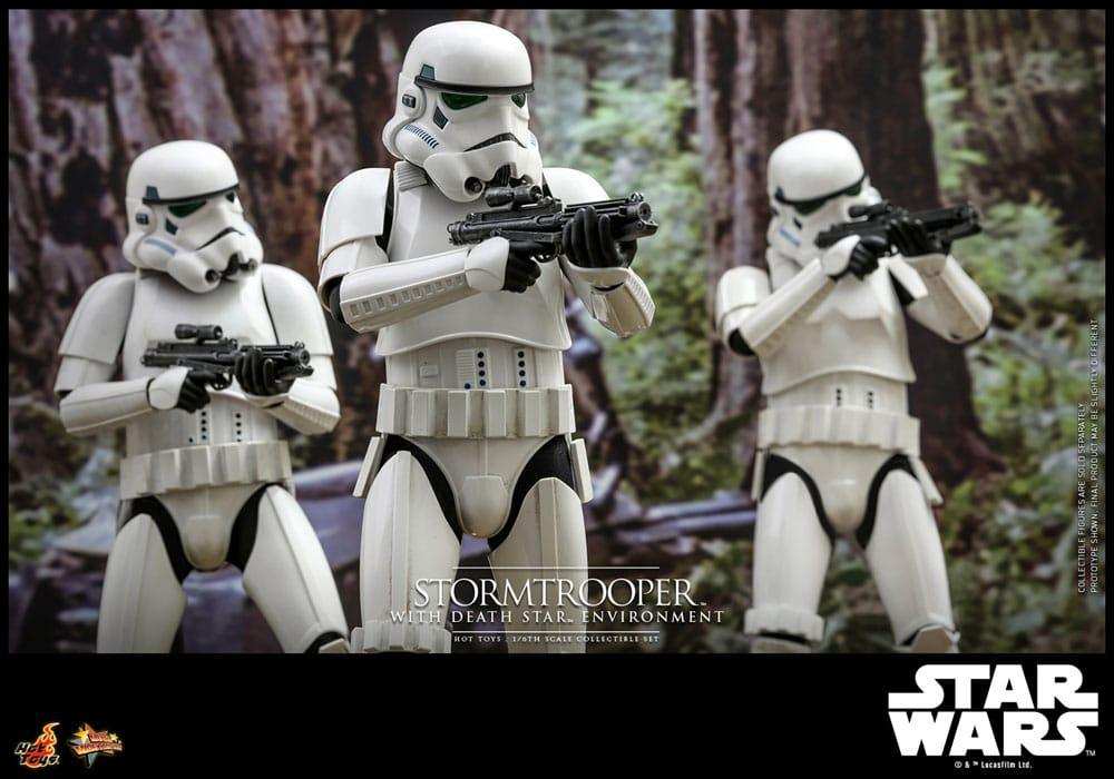 Star Wars Movie Masterpiece 1/6 Stormtrooper with Death Star Environment 30 cm HOT TOYS - Smalltinytoystore