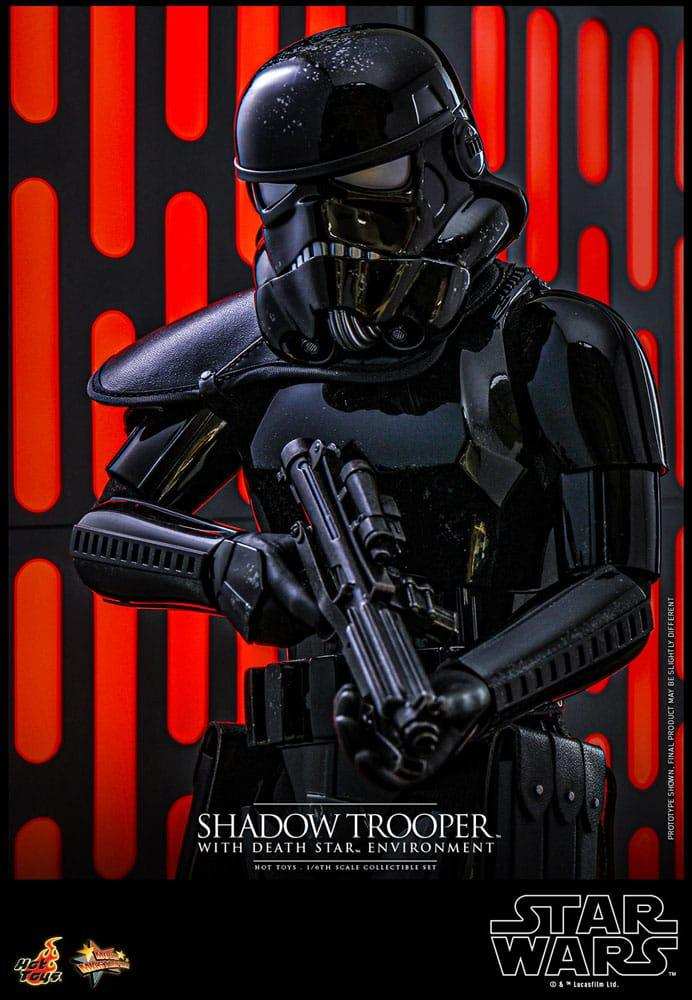 Star Wars Movie Masterpiece 1/6 Shadow Trooper with Death Star Environment 30 cm HOT TOYS - Smalltinytoystore