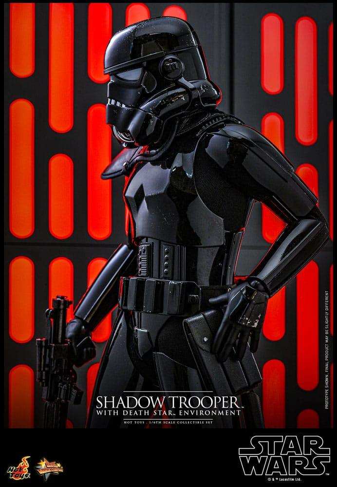 Star Wars Movie Masterpiece 1/6 Shadow Trooper with Death Star Environment 30 cm HOT TOYS - Smalltinytoystore